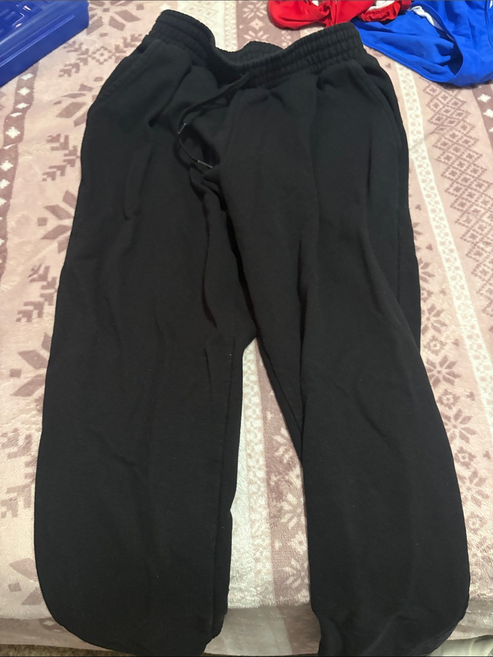 Varsity Black Women's Fleece Jogger Sweatpants